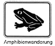 Amphibienwanderung § 39 StVO