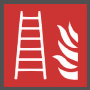 Feuerleiter (ISO 7010)