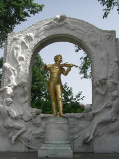 Johann Strauß-Denkmal im Stadtpark Wien