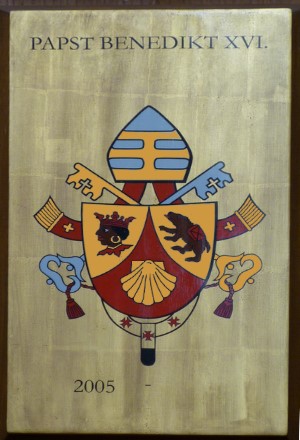 Wappen Papst Benedikt XVI. (2005 bis 2013)