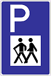 Wandererparkplatz (Zeichen 317 StVO)