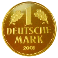 1 DM-Goldmünze 2001