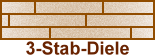 3-Stab-Diele oder Parkettdiele