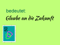 Glaube an die Zukunft