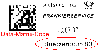 Briefzentrum 80