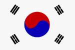 Flagge Südkorea (Pakwa)