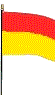 Rot über Gelb (75 cm x 100 cm)