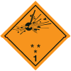 Klasse 1 (explodierende Bombe)