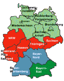 Fallbeschleunigungszonen Deutschland
