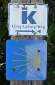 Jakobsweg - Pilgerweg und König-Ludwig-Weg