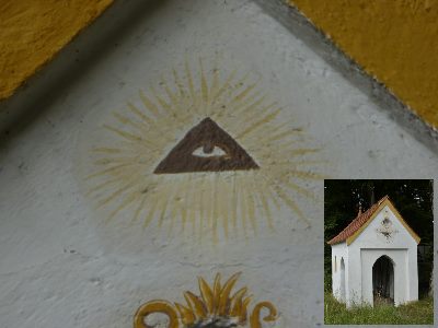Allsehendes Auge (Kapelle im Ebersberger Forst)