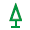 Legendensymbol: Naturdenkmal Nadelbaum