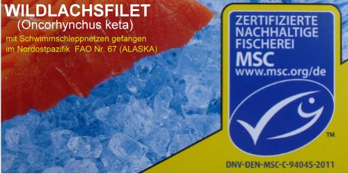 MSC-Kennzeichnung für Wildlachs