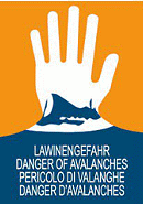 Lawinenwarntafel