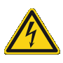 W012 Warnung vor elektrischer Spannung