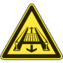 W29 Warnung vor Gefahr durch eine Förderanlage im Gleis