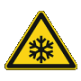  W010 Warnung vor niedriger Temperatur/Kälte