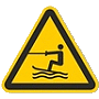 WSW008 Warnung vor Wasserski-Bereich